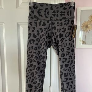 Becco black leopard print leggings